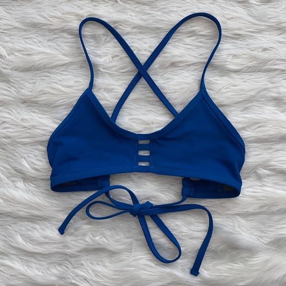 Jolyn Clothing Swim Jolyn Blue Tomcat Bikini Top Poshmark